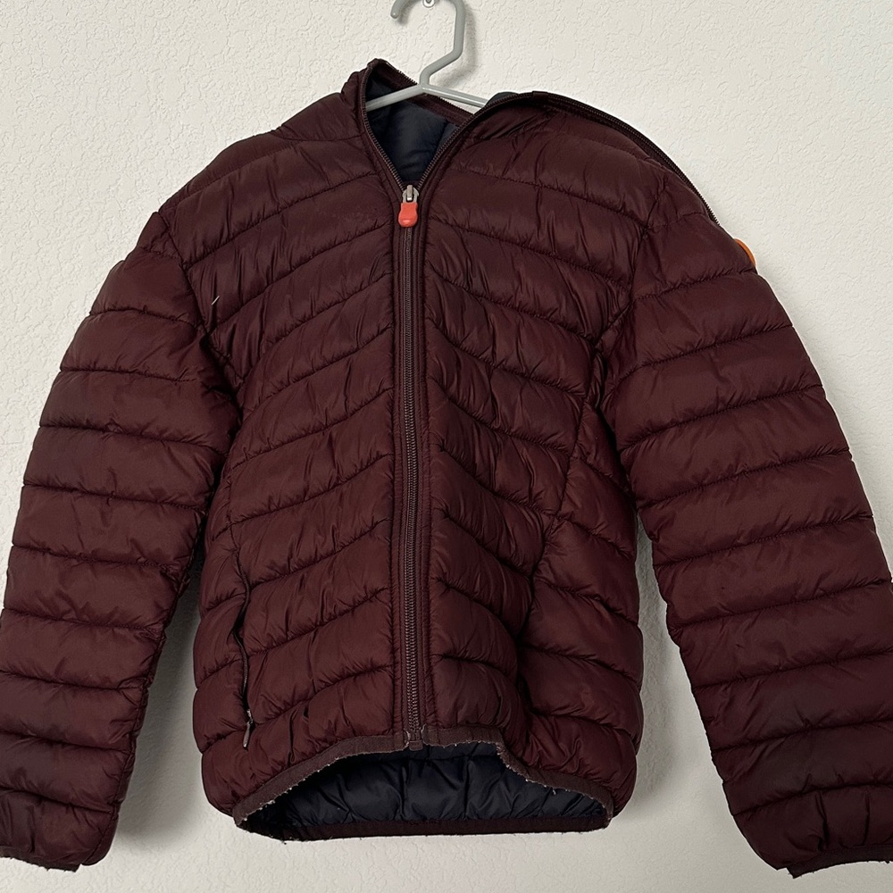 SAVE THE DUCK Kids Puffer Jacket - Dark Brown